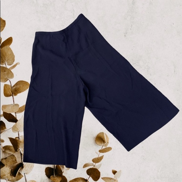 Aritzia Babaton Lazarus Culottes Navy size 2 - Picture 3 of 7